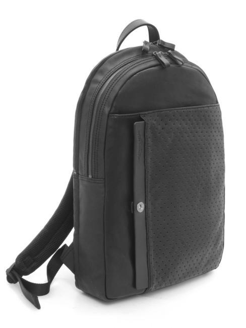 NEW HOLEY Canvas-Rucksack f&uuml;r 14'' PC-Halter Schwarz - PC-Rucks&auml;cke