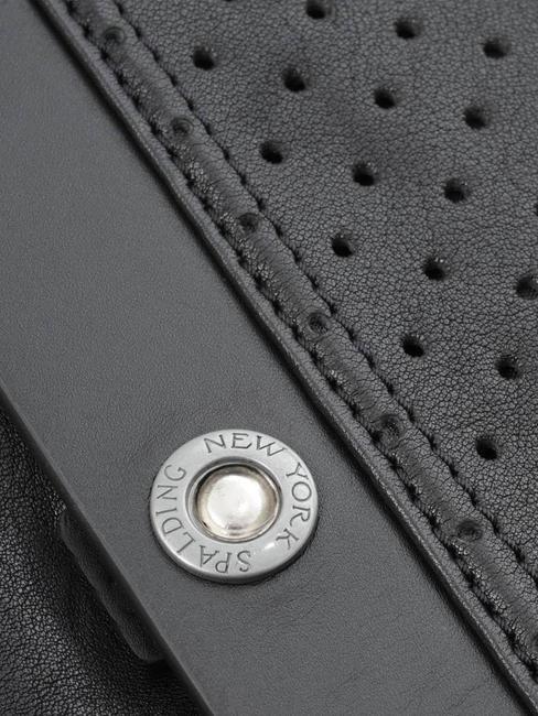 NEW HOLEY Canvas-Rucksack f&uuml;r 14'' PC-Halter Schwarz - PC-Rucks&auml;cke