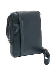 PIQUADRO PAN Kleine Ledergeldb&ouml;rse Blau - Umh&auml;ngetaschen Herren - 2