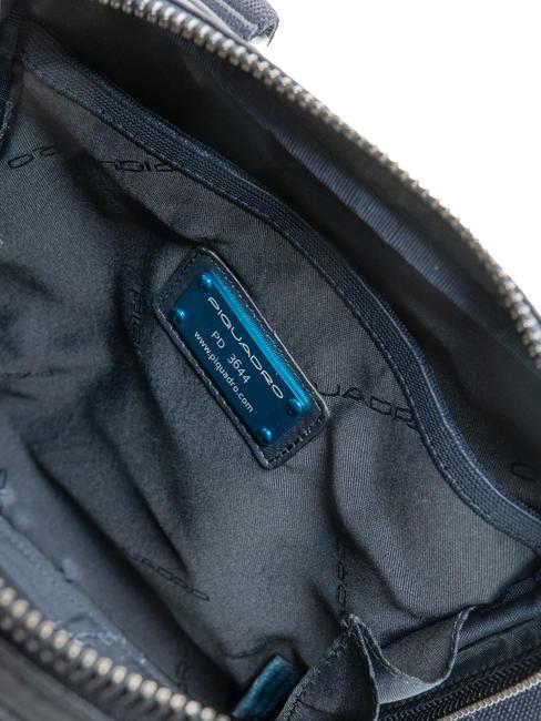 PAN Kleine Ledergeldb&ouml;rse Blau - Umh&auml;ngetaschen Herren