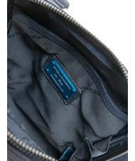 PIQUADRO PAN Kleine Ledergeldb&ouml;rse Blau - Umh&auml;ngetaschen Herren - 5