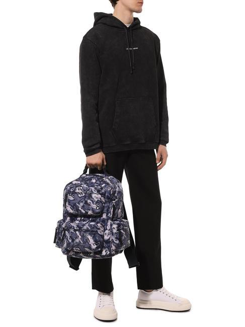 EVIN Nylonrucksack fan.heatmap blau - Rucks&auml;cke f&uuml;r Schule &amp; Freizeit