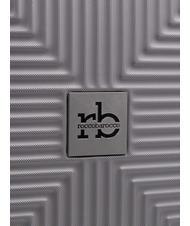 ROCCOBAROCCO ADVENTURE Gro&szlig;er Trolley Silber - Harte Trolleys - 7