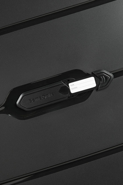 FLUX FLUX, gro&szlig;formatig, erweiterbar SCHWARZ - Harte Trolleys