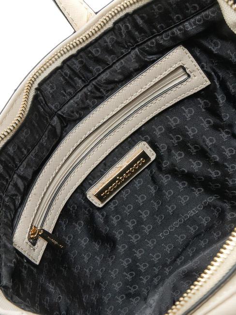 LUCE Tragetasche mit Schultergurt und Metalllogo nicht-gerade weiss - Damentaschen