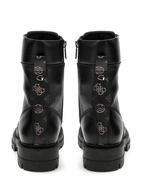 OBETTER Niedrige Stiefeletten SCHWARZ BRAUN - Damenschuhe