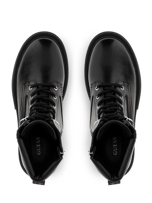 OBETTER Niedrige Stiefeletten SCHWARZ BRAUN - Damenschuhe