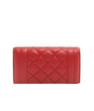 POLLINI CHECK AND LINES Clutch mit Kettenschulterriemen ROT - Damentaschen - 3