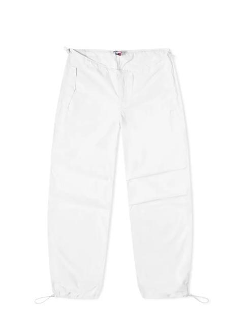 TOMMY JEANS Parachute Wind  Leichte Hose Wei&szlig; - Damenhosen