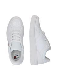 TOMMY HILFIGER TOMMY JEANS Retro Basket  Wei&szlig; - Herrenschuhe - 5