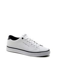 TOMMY HILFIGER HIGH VULCANIC CORE Sneaker aus recyceltem Leder Wei&szlig; - Herrenschuhe - 2