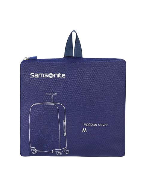 GLOBAL TA Abdeckung M f&uuml;r Koffer Mitternachtsblau - Reisezubeh&ouml;r