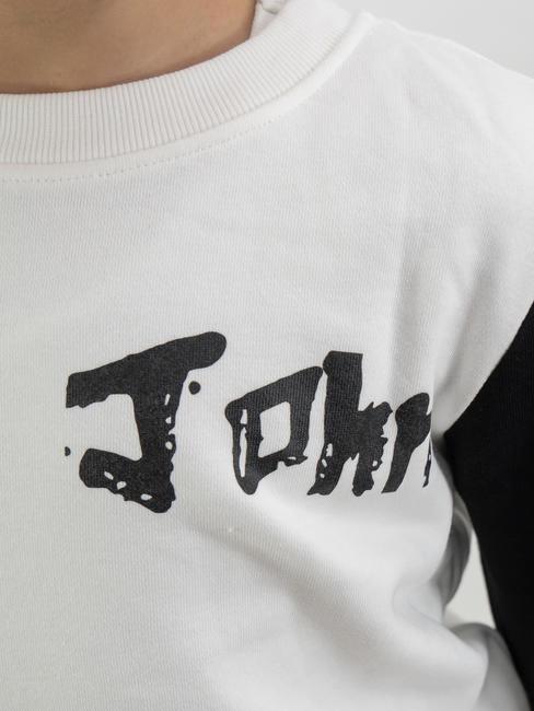 HADEW Trainingsanzug aus Baumwoll-Sweatshirt und Hose Wolke/Schwarz - Trainingsanz&uuml;ge f&uuml;r Kinder