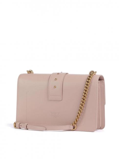 CLASSIC LOVE BAG Eine einfache Tasche Puder-Antikgold - Damentaschen