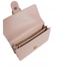 PINKO CLASSIC LOVE BAG Eine einfache Tasche Puder-Antikgold - Damentaschen - 4
