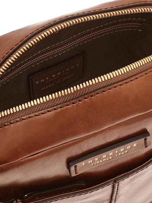 VESPUCCI  Ledertasche BRAUN - Umh&auml;ngetaschen Herren