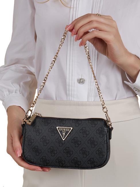 NOELLE Double Schultertasche Kohle - Damentaschen