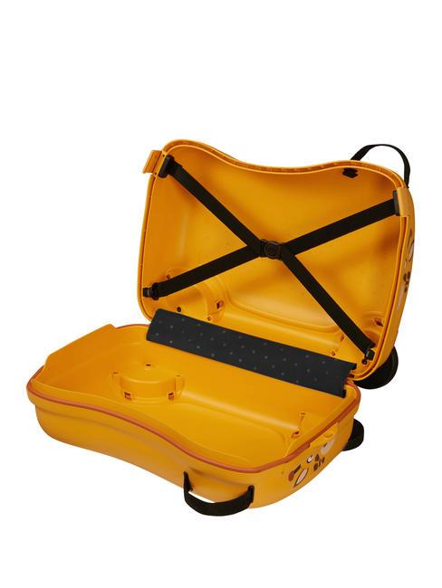 DREAM2GO Aufsitzbarer Kindertrolley Giraffen g. - Handgep&auml;ck