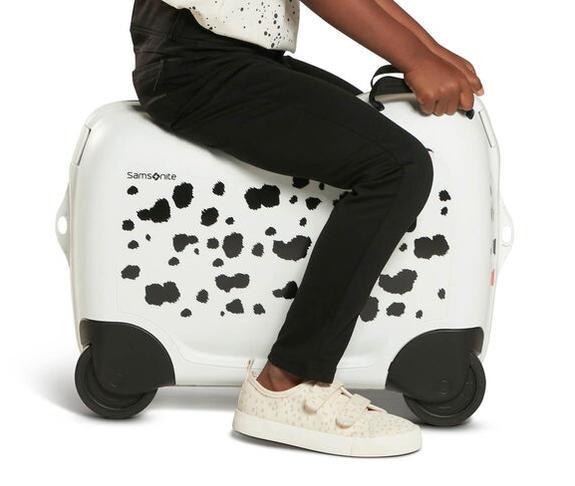 DREAM2GO Aufsitzbarer Kindertrolley Welpe p. - Handgep&auml;ck