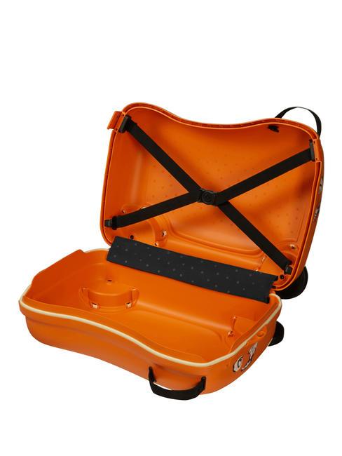 DREAM2GO Aufsitzbarer Kindertrolley Tiger T - Handgep&auml;ck