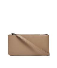 CALVIN KLEIN RE-LOCK DOUBLE GUSETTE Schulter-Clutch silberner Nerz - Damentaschen - 2