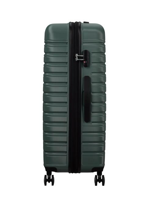 FLASHLINE Mittelgro&szlig;er erweiterbarer Trolley dunkler Wald - Harte Trolleys