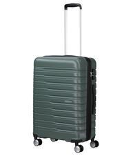 AMERICAN TOURISTER FLASHLINE Mittelgro&szlig;er erweiterbarer Trolley dunkler Wald - Harte Trolleys - 8