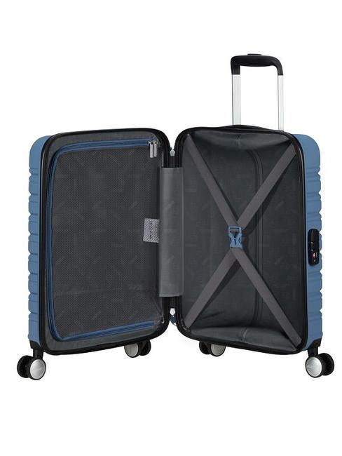 FLASHLINE Handgep&auml;ckwagen Krone blau - Handgep&auml;ck