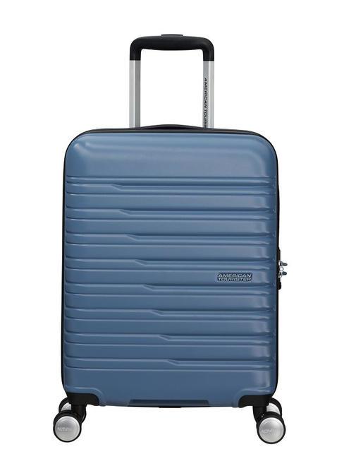 FLASHLINE Handgep&auml;ckwagen Krone blau - Handgep&auml;ck