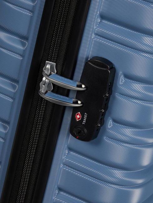 FLASHLINE Handgep&auml;ckwagen Krone blau - Handgep&auml;ck