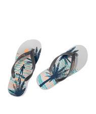 IPANEMA POSTO 10 TEMAS IV  Gummi-Flip-Flops grau/orange/blau - Herrenschuhe - 3