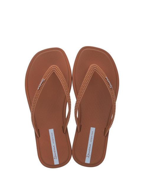 SOLAR Flip-Flops braun/braun - Damenschuhe