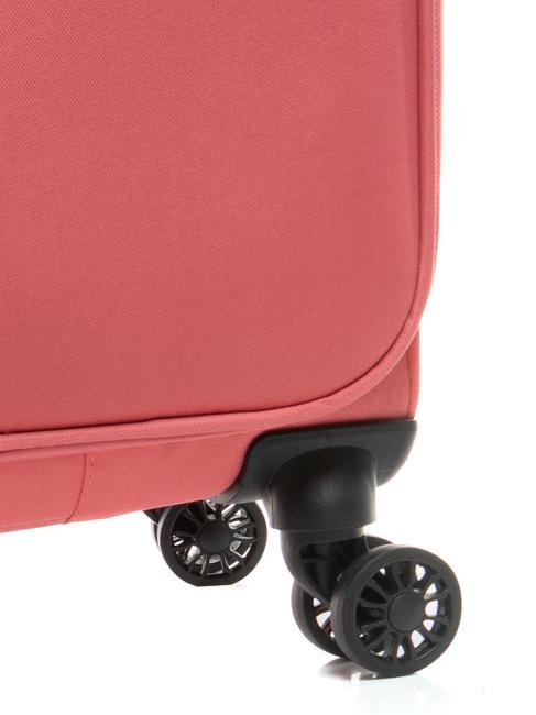 BRIGHT LIFE Mittelgro&szlig;er Trolley sonnengek&uuml;sste Koralle - Halbharte Trolleys