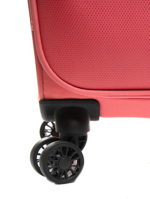 BRIGHT LIFE Extragro&szlig;er Trolley sonnengek&uuml;sste Koralle - Halbharte Trolleys