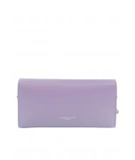GIANNI CHIARINI LILY Clutch aus Leder mit Schultergurt Glyzinie - Damentaschen - 4