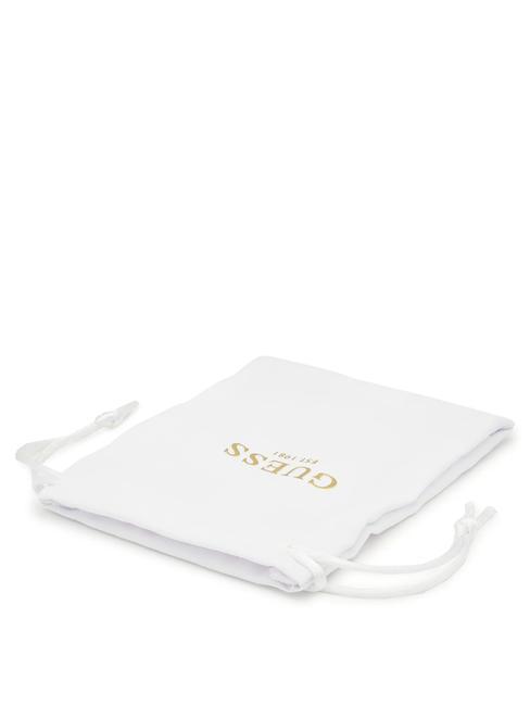 NATURAL STONES Halskette mit Steinen Gelbgold/Fuchsia - Halsketten