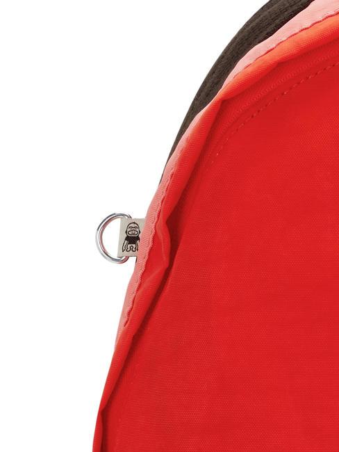 DAMIEN L Rucksack mit 15,6-Zoll-Laptophalter Tango-Rosa-Block - Rucks&auml;cke f&uuml;r Schule &amp; Freizeit