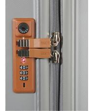 BRIC&rsquo;S CAPRI Gro&szlig;er Trolley mit USB-Anschluss SILBER - Harte Trolleys - 6