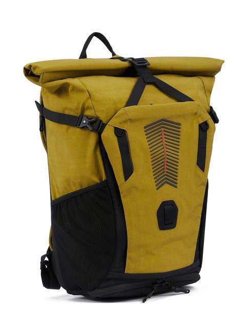INIA RollTop-Rucksack f&uuml;r 15,6-Zoll-PC Gelb - PC-Rucks&auml;cke