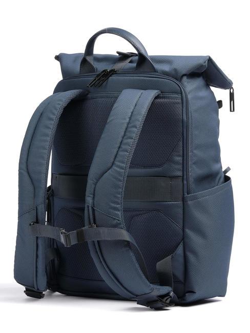 GIO  RollTop-Rucksack f&uuml;r 14-Zoll-PC Blau - PC-Rucks&auml;cke