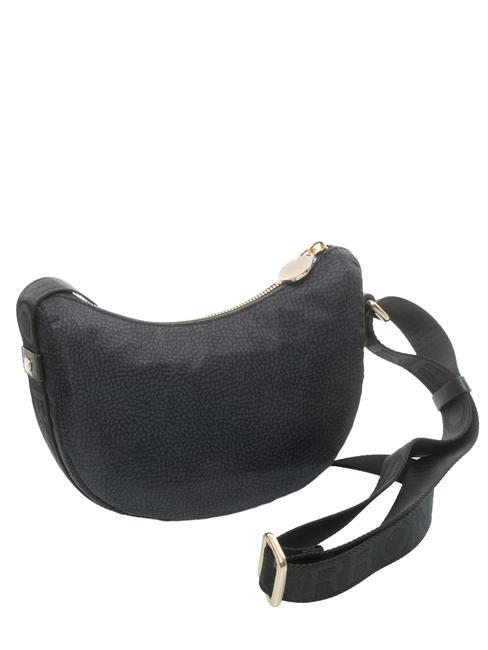HOBO LUNA MINI ECO LINE Schultertasche dunkles Schwarz - Damentaschen