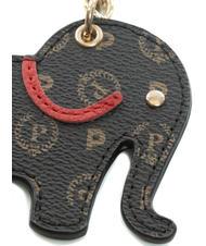 POLLINI HERITAGE Elefanten-Schl&uuml;sselanh&auml;nger schwarzer Lack - Schl&uuml;sselanh&auml;nger und Schl&uuml;sseletuis - 3