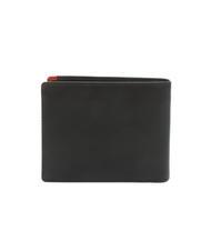 SPALDING STRIPE 8cc Lederbrieftasche braun/orange - Brieftaschen Herren - 3