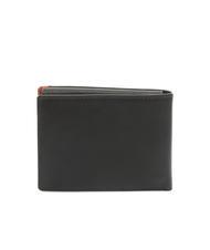 SPALDING STRIPE Lederbrieftasche mit Klappe braun/orange - Brieftaschen Herren - 4