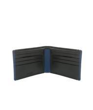 SPALDING STRIPE 8cc Lederbrieftasche marine/braun - Brieftaschen Herren - 2