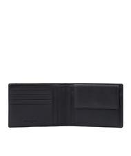 PIQUADRO FINN Lederbrieftasche mit M&uuml;nzfach Schwarz - Brieftaschen Herren - 2