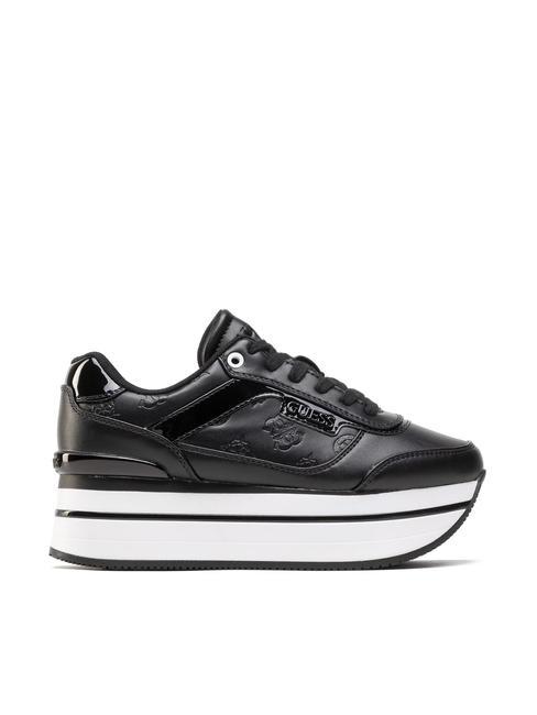 HANSIN High Sneakers Schwarz Schwarz - Damenschuhe
