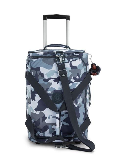 TEAGAN S Trolley-Handgep&auml;cktasche cooles Camo-Grau - Handgep&auml;ck