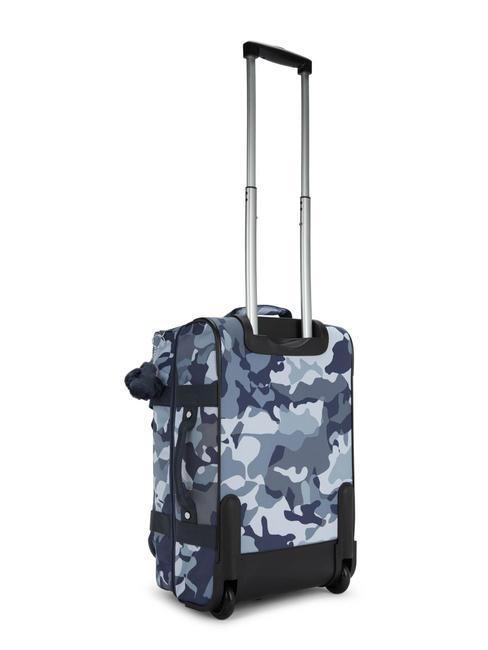 TEAGAN S Trolley-Handgep&auml;cktasche cooles Camo-Grau - Handgep&auml;ck