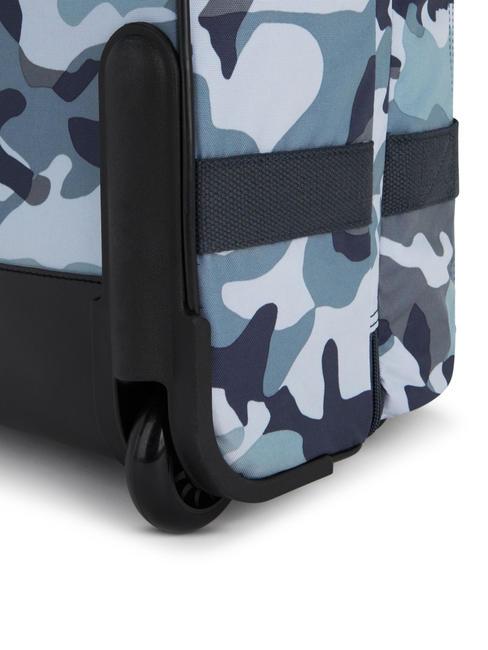 TEAGAN S Trolley-Handgep&auml;cktasche cooles Camo-Grau - Handgep&auml;ck